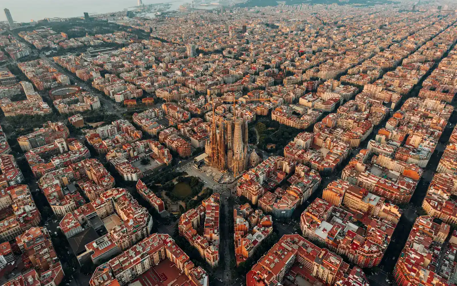 Barcelone vue d’en haut